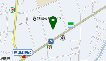 サラダ館益城店の地図画像