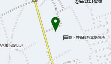 陸上自衛隊 熊本送信所の地図画像