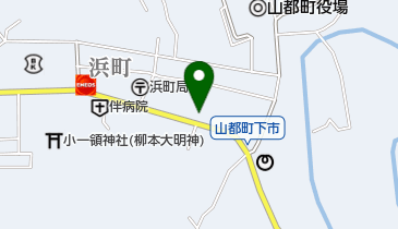 矢部家電シモタケの地図画像