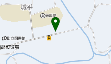 橋本美容室の地図画像