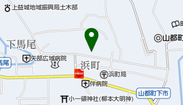 岩見理容店の地図画像