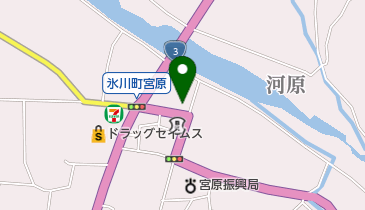 バドミントンプロショップオールマン八代の地図画像