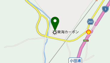 東海カーボン株式会社 田ノ浦工場の地図画像