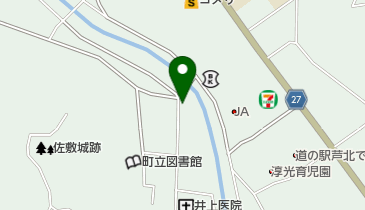 ひまわり化粧品店の地図画像