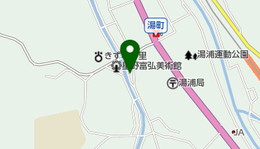 湯治酒店の地図画像