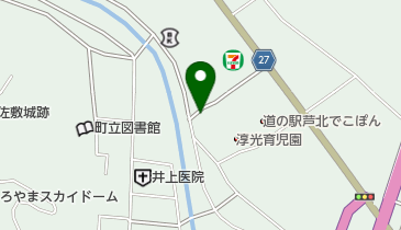 クボ理美容室の地図画像