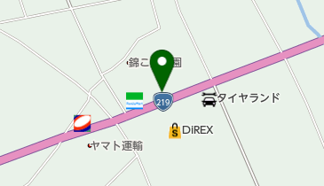 くま自然食品の地図画像