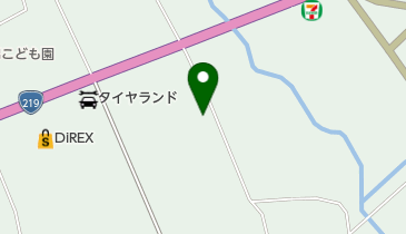 東動物病院の地図画像