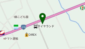 錦レンタカーの地図画像