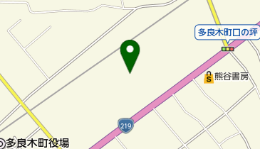 多良木聖書教会の地図画像