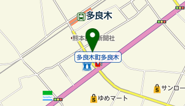 たらぎタクシーの地図画像