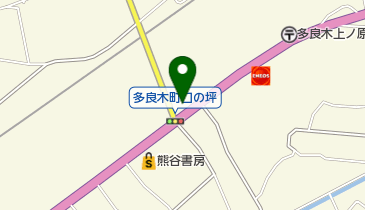 上田理容店の地図画像