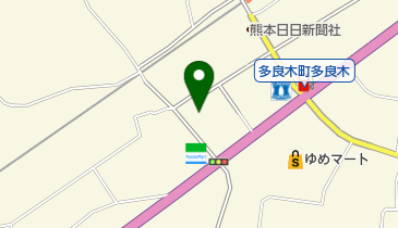 多良木町町民体育館の地図画像