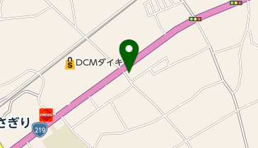 ちづ食堂の地図画像