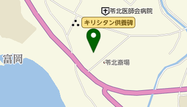 長井商事株式会社富岡建材部の地図画像