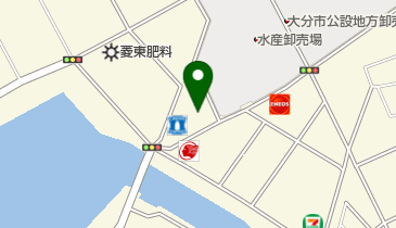 大分トステム株式会社の地図画像