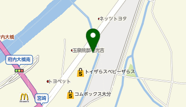 大分県アスファルト合材協会の地図画像