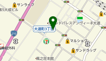 株式会社不二サッシ九州大分営業所の地図画像