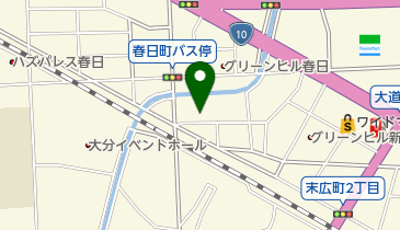 株式会社翔薬大分支店の地図画像