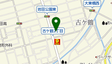 イワオ事務機株式会社の地図画像