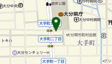 大分映像センターの地図画像