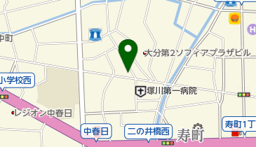 福岡酒井物産株式会社大分営業所の地図画像