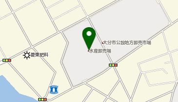 大分市水産物仲卸協同組合の地図画像