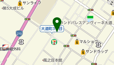 有限会社末松米穀店の地図画像