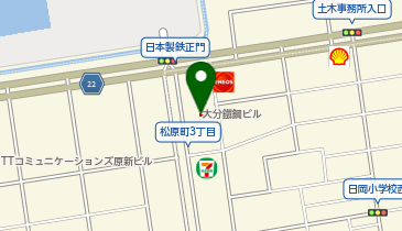 東南貿易株式会社大分営業所の地図画像