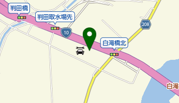 原田ガラス店の地図画像