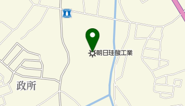 朝日珪酸工業株式会社の地図画像