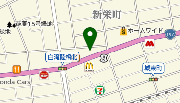 くらや菓子司 萩原本店・工場の地図画像