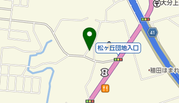 上宗方公民館の地図画像