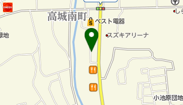 美容室グラフの地図画像