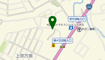 美容室シュプールの地図画像