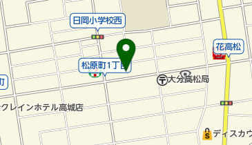 みどり牛乳東部販売店の地図画像