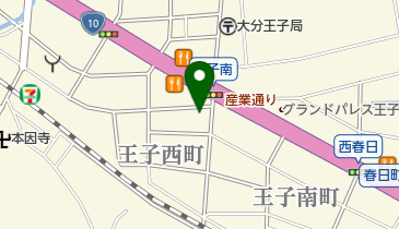 金光教 西大分教会の地図画像