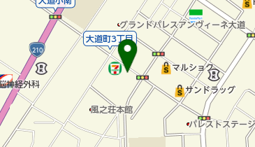 大分県農業共済組合の地図画像