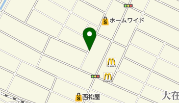 アルソア化粧品 アルソアメールの地図画像