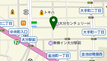 かさぎ化粧品店の地図画像