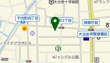 大分小売酒販組合の地図画像