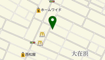酒のチャップリン 大在店の地図画像