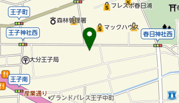 ヤマト自動車株式会社大分営業所の地図画像