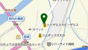 スタジオアリス 大分店の地図画像