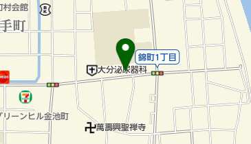 株式会社消防防災」(大分市-機械/器具-〒870-0023)の地図/アクセス