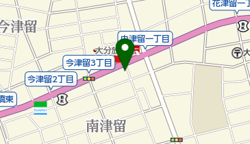 大分県信用組合 津留支店の地図画像