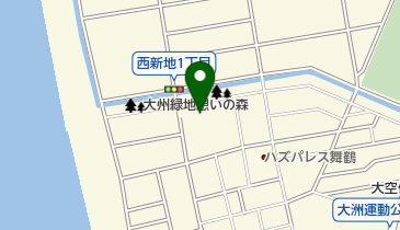 聖教新聞大分支局 編集担当の地図画像