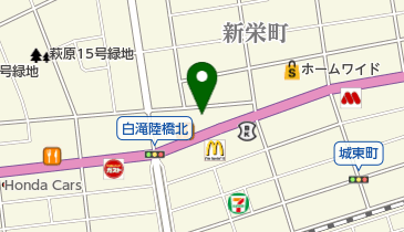 コメットハウスの地図画像