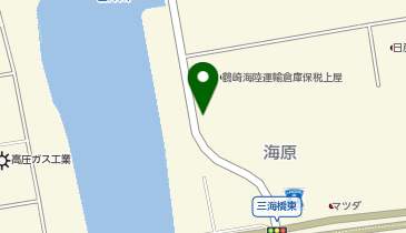 鶴崎海陸運輸株式会社物流事業本部 三佐倉庫の地図画像