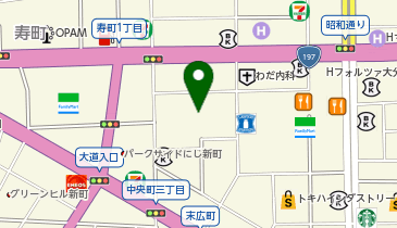 リチャード・アイシンの地図画像